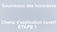 Submitting fee step 1